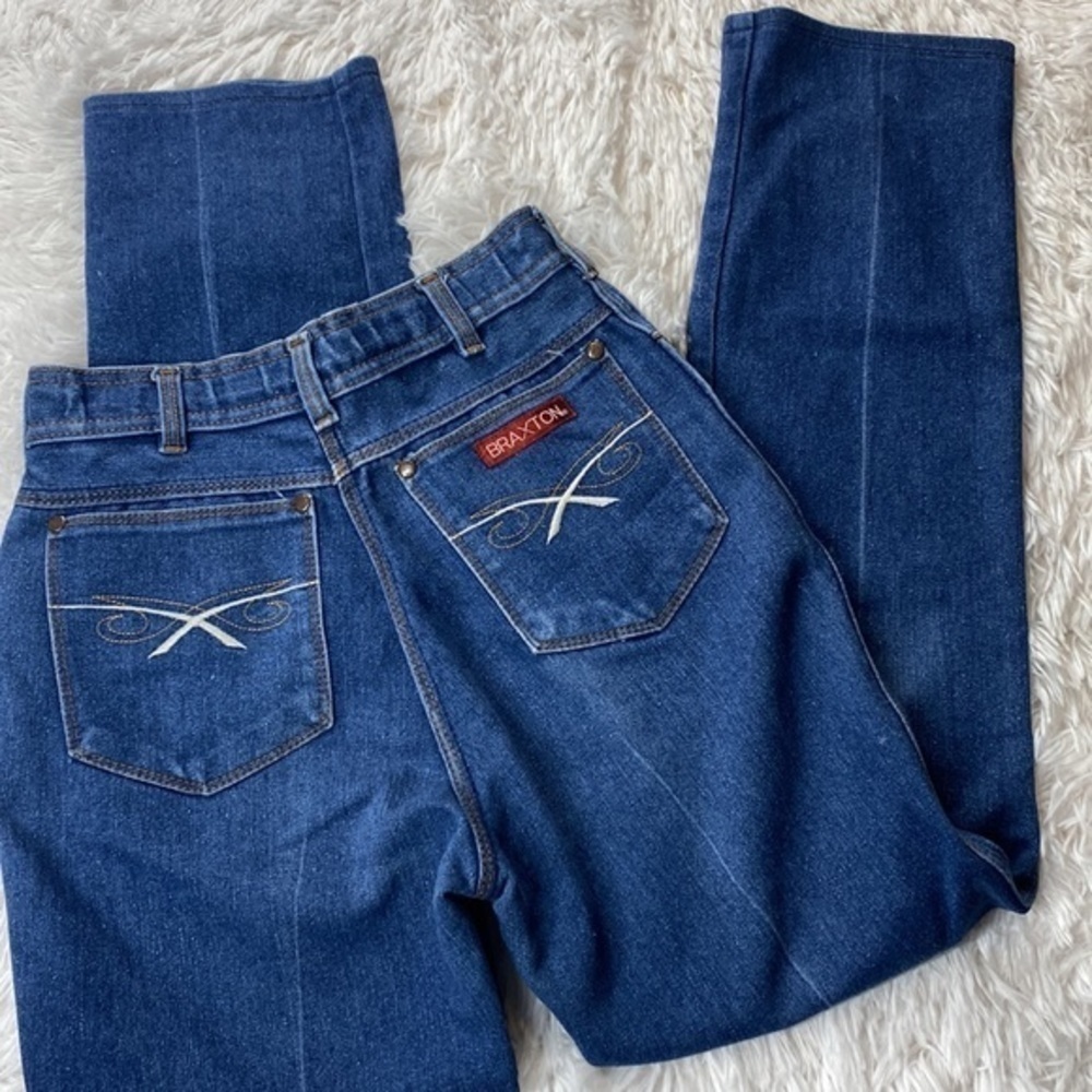 Vintage Braxton High Rise Jeans size 12 - Picture 14 of 16
